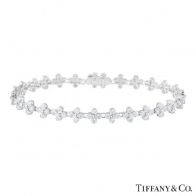 Tiffany & Co. Platinum Lace Diamond Bracelet